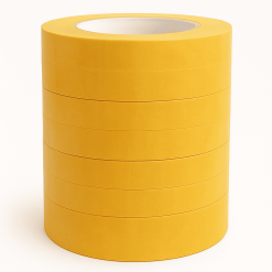 băng keo 2 mặt xốp vàng đậm